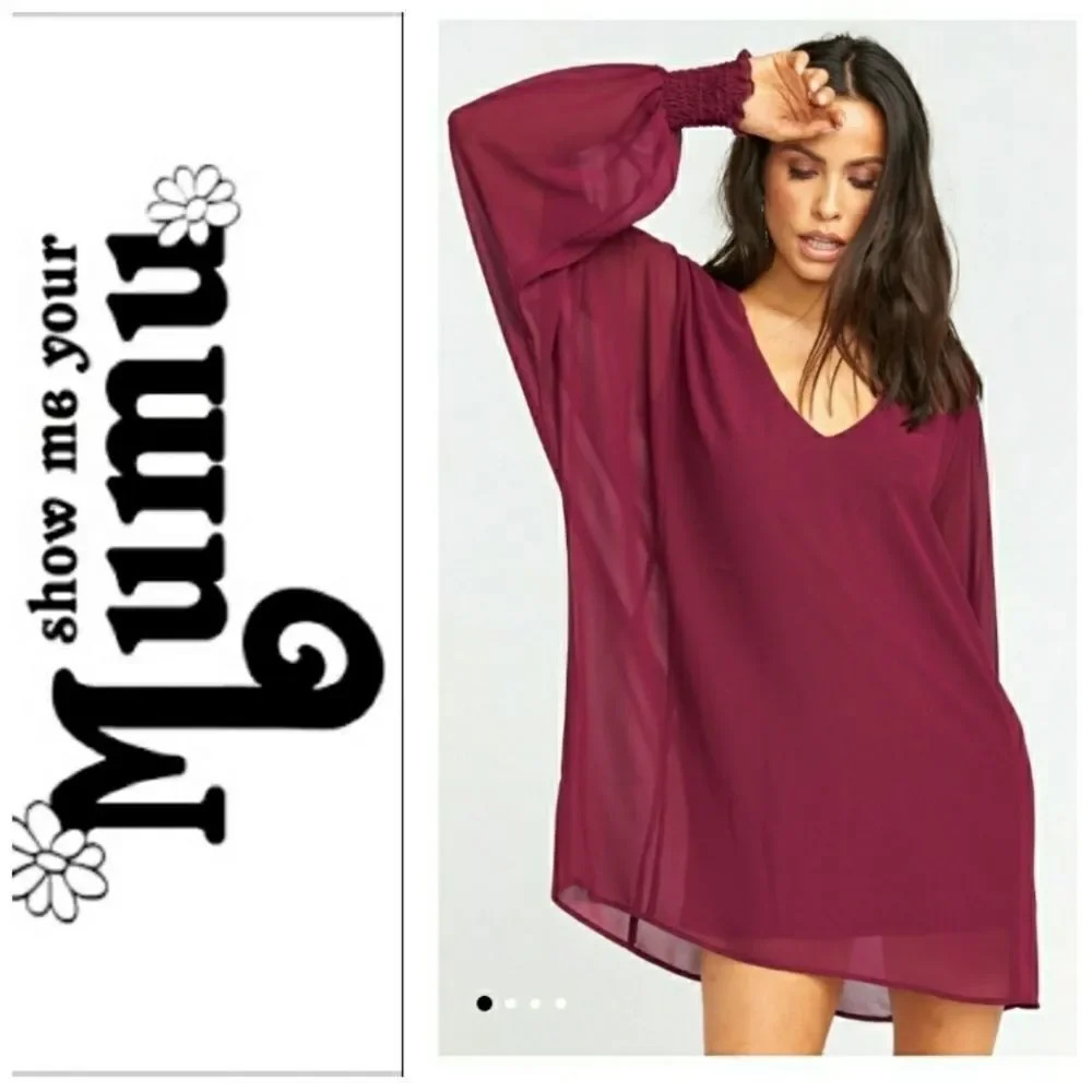 SMYM NOMA DRESS-WINE 